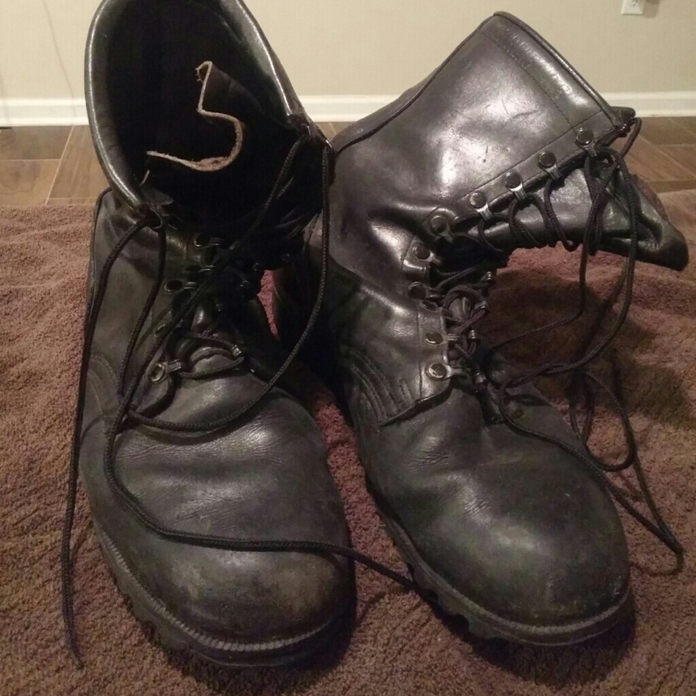 Size 13 combat boots